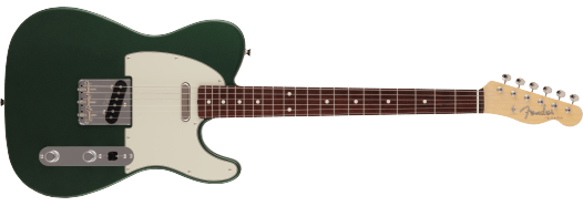 Fender Made In Japan Traditional 60's Telecaster, Aged Sherwood Green Metallic