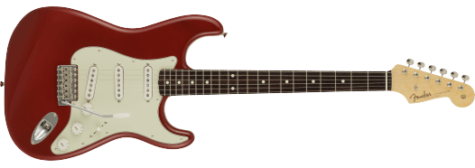 Fender Made In Japan Traditional 60's Stratocaster, Aged Dakota Red