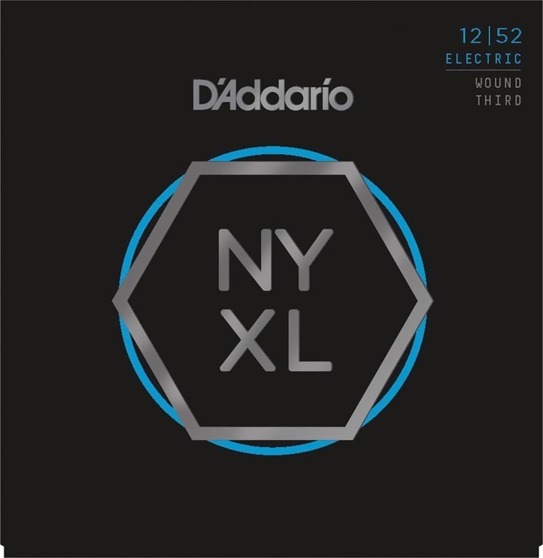 D'Addario NYXL1252W Electric Guitar String Set 12/52