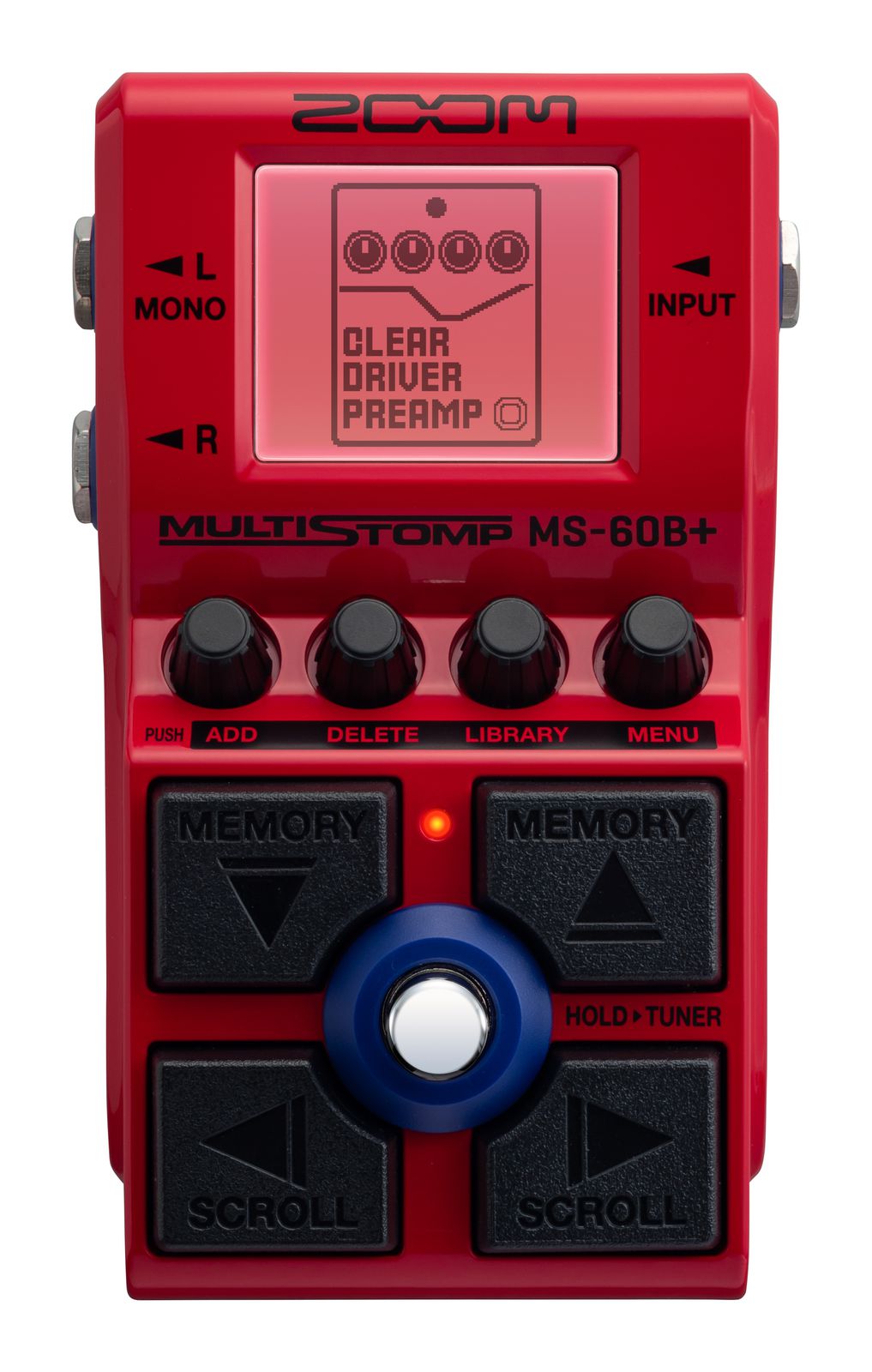 Zoom MS-60B+ Multi-Stomp Bass FX