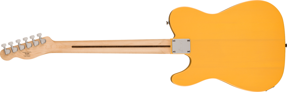 Squier Sonic® Telecaster®, Maple Fingerboard, Black Pickguard, Butterscotch Blonde