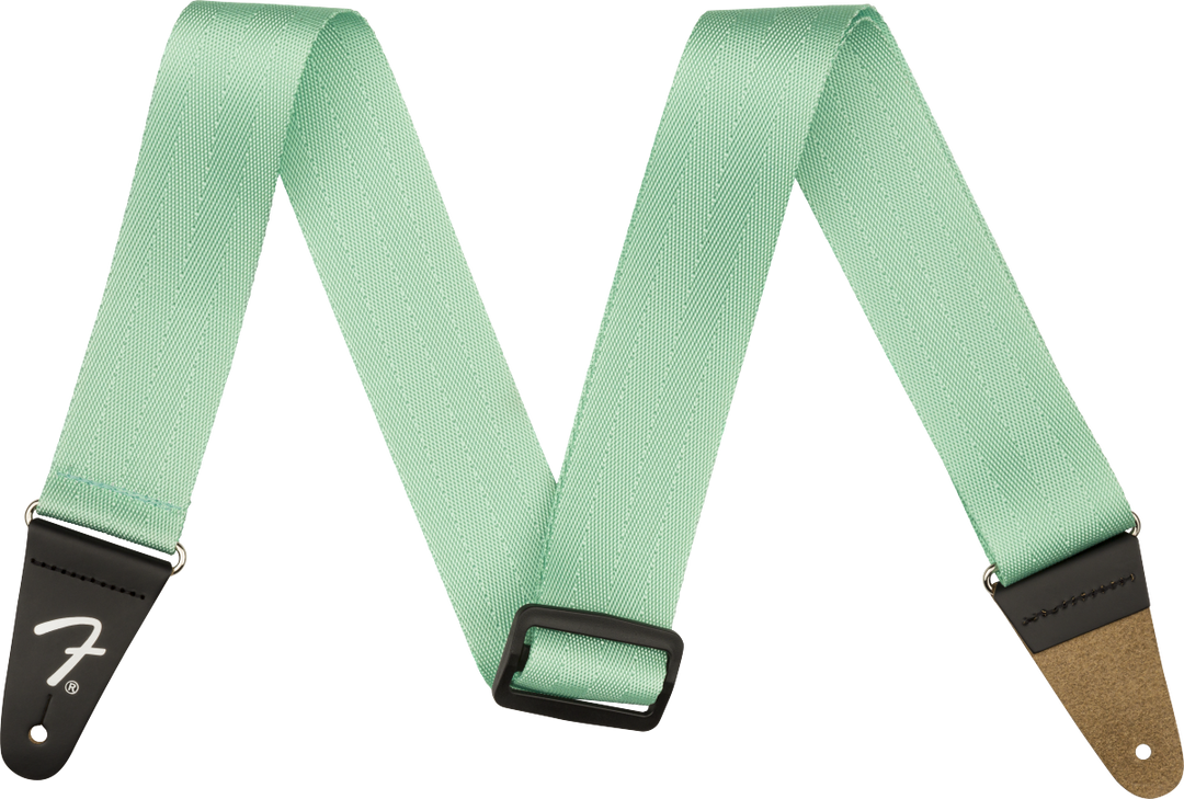 2" American Professional Seat Belt Strap, Mystic Surf Green