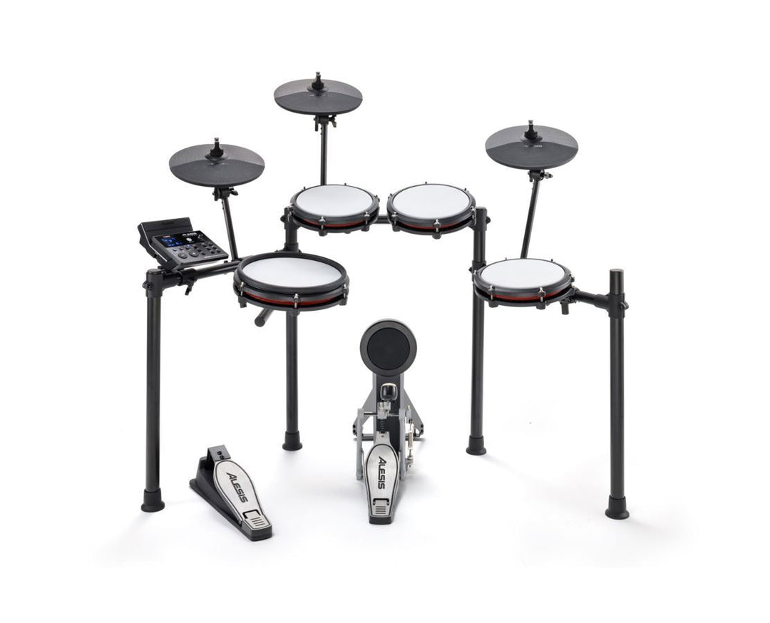 Alesis NitroMax 8 Piece Electronic Drum Kit w Mesh Heads and Bluetooth
