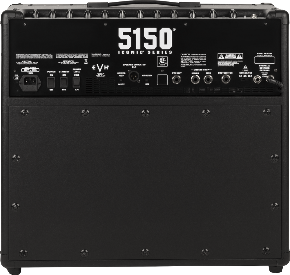 5150 Iconic 40W 112 Electric Guitar Amp Bk
