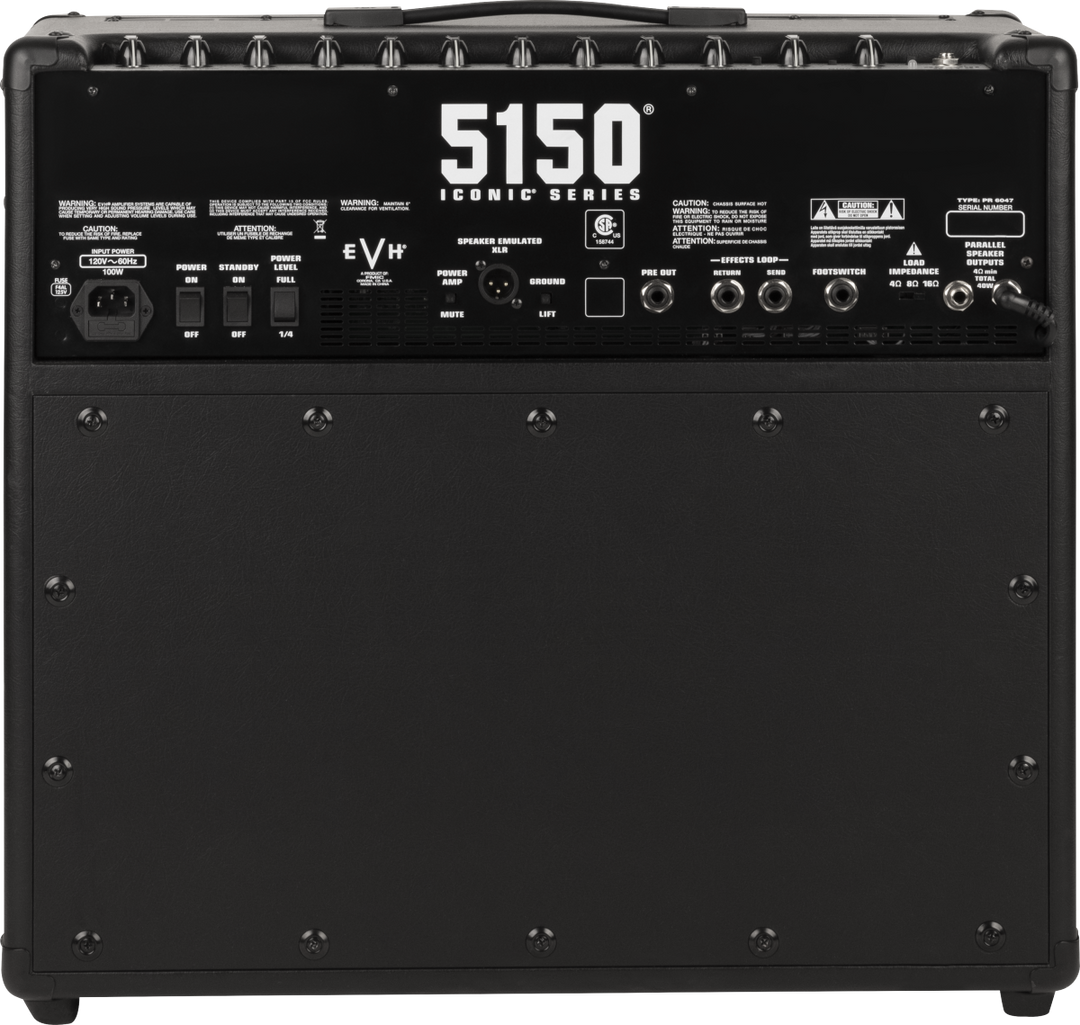 5150 Iconic 40W 112 Electric Guitar Amp Bk