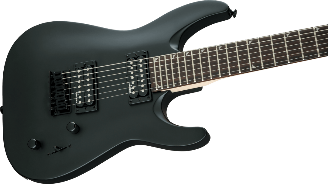 Jackson JS Series Dinky® Arch Top JS22-7 DKA HT, Amaranth Fingerboard, Satin Black