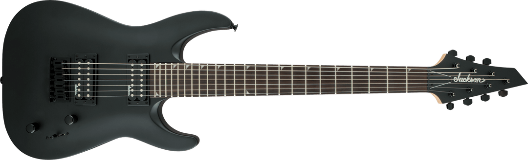 Jackson JS Series Dinky® Arch Top JS22-7 DKA HT, Amaranth Fingerboard, Satin Black