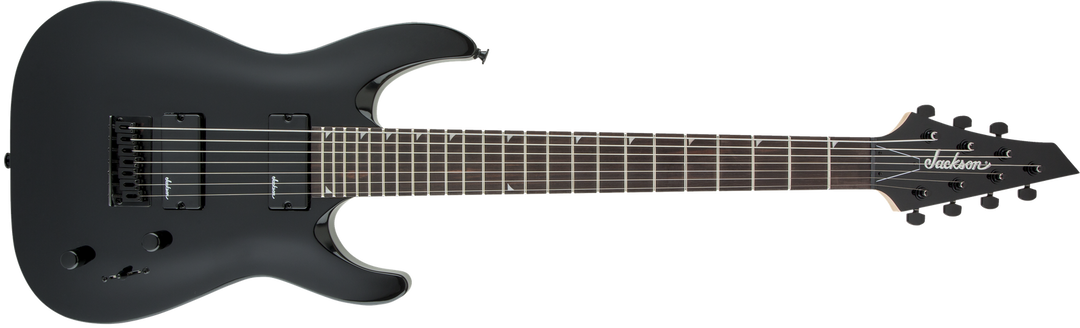 JS Series Dinky® Arch Top JS22-7 DKA HT, Amaranth Fingerboard, Gloss Black