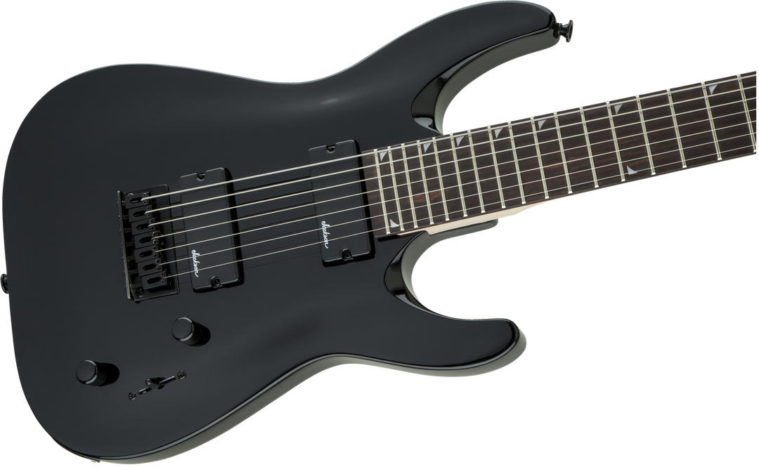 JS Series Dinky® Arch Top JS22-7 DKA HT, Amaranth Fingerboard, Gloss Black