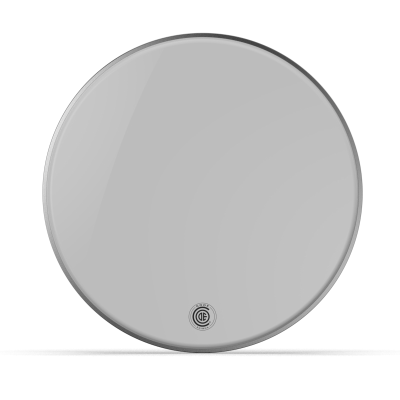 Code 22" Enigma White Bass Drum Reso Head