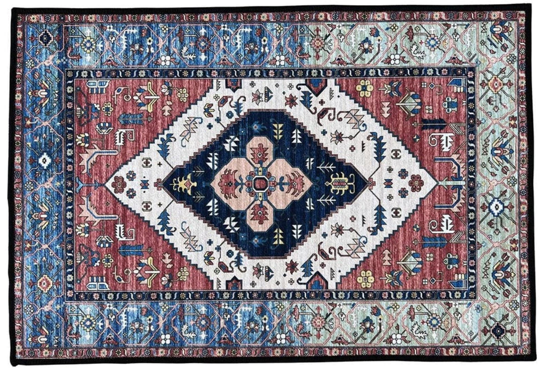 AHEAD PERSIAN DRUM RUG - 78" X 62" (2M X 1.6M) ABRPC2