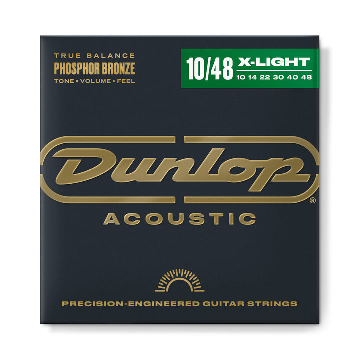 Dunlop 10-48 Phos Bronze Acoustic Guitar Strings