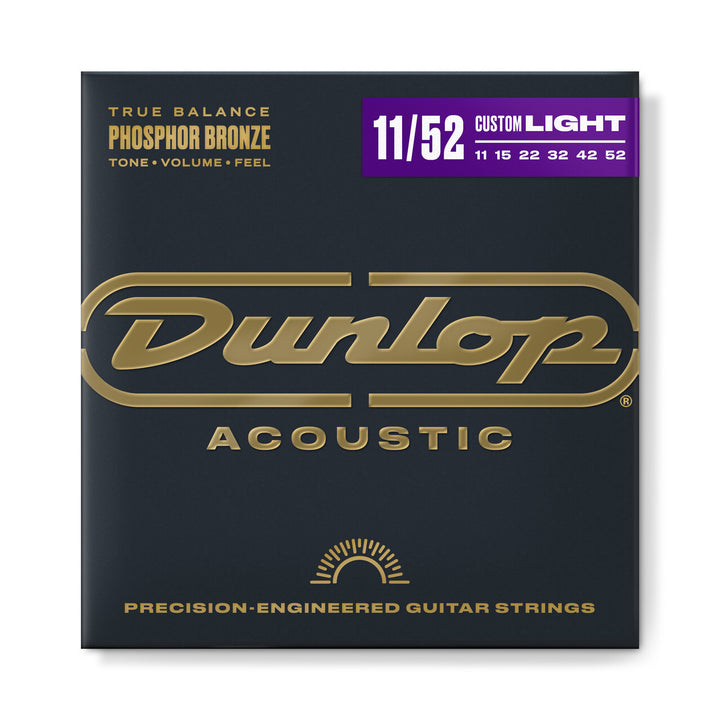 Dunlop 11-52 Phos Bronze Acoustic Guitar Strings