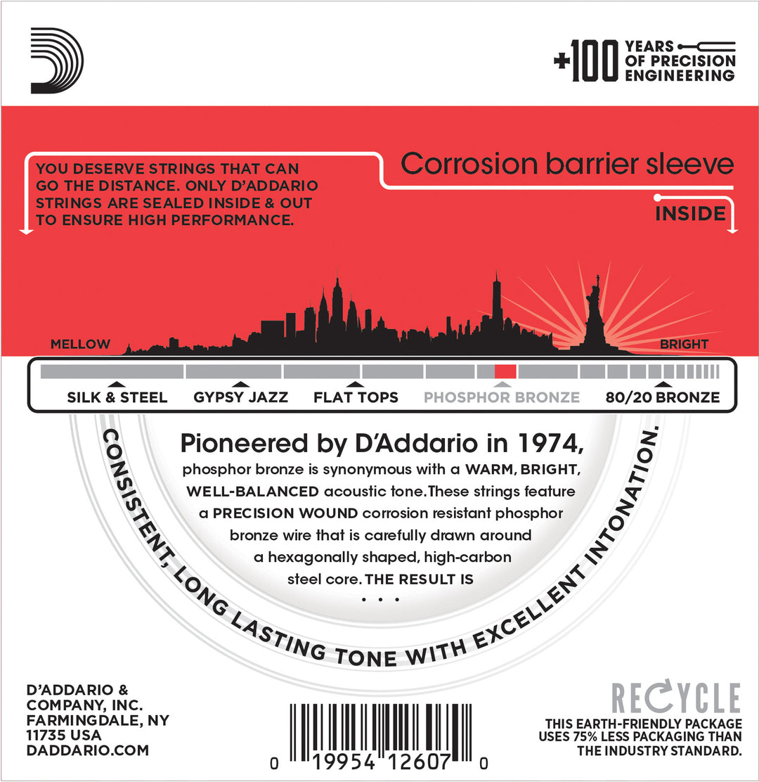 Acoustic Gtr Str Set 13/56 Ph/Br Med Ej17