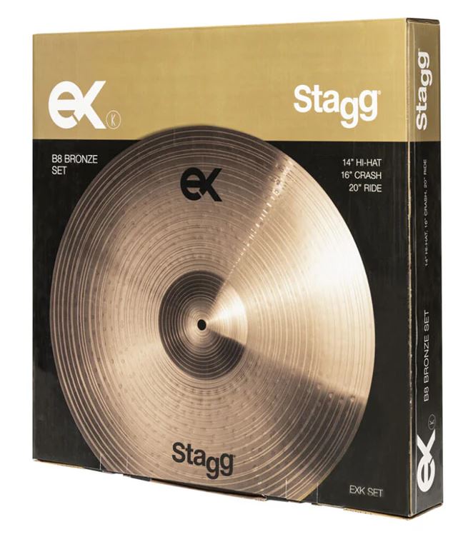 Stagg EXK Series B8 Cymbal Pack