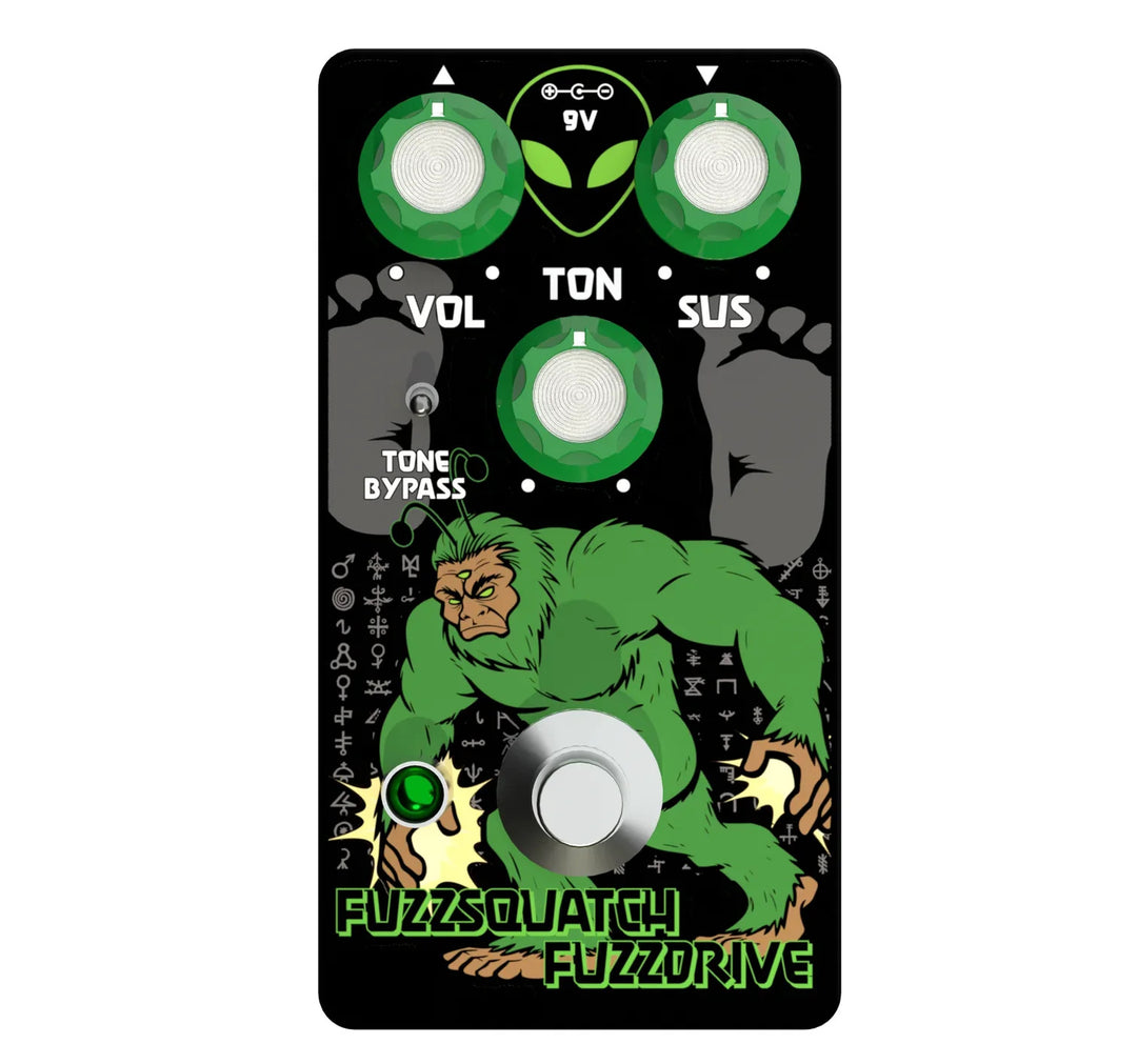 Interstellar Audio Machines Fuzzsquatch Fuzzdrive Guitar Pedal