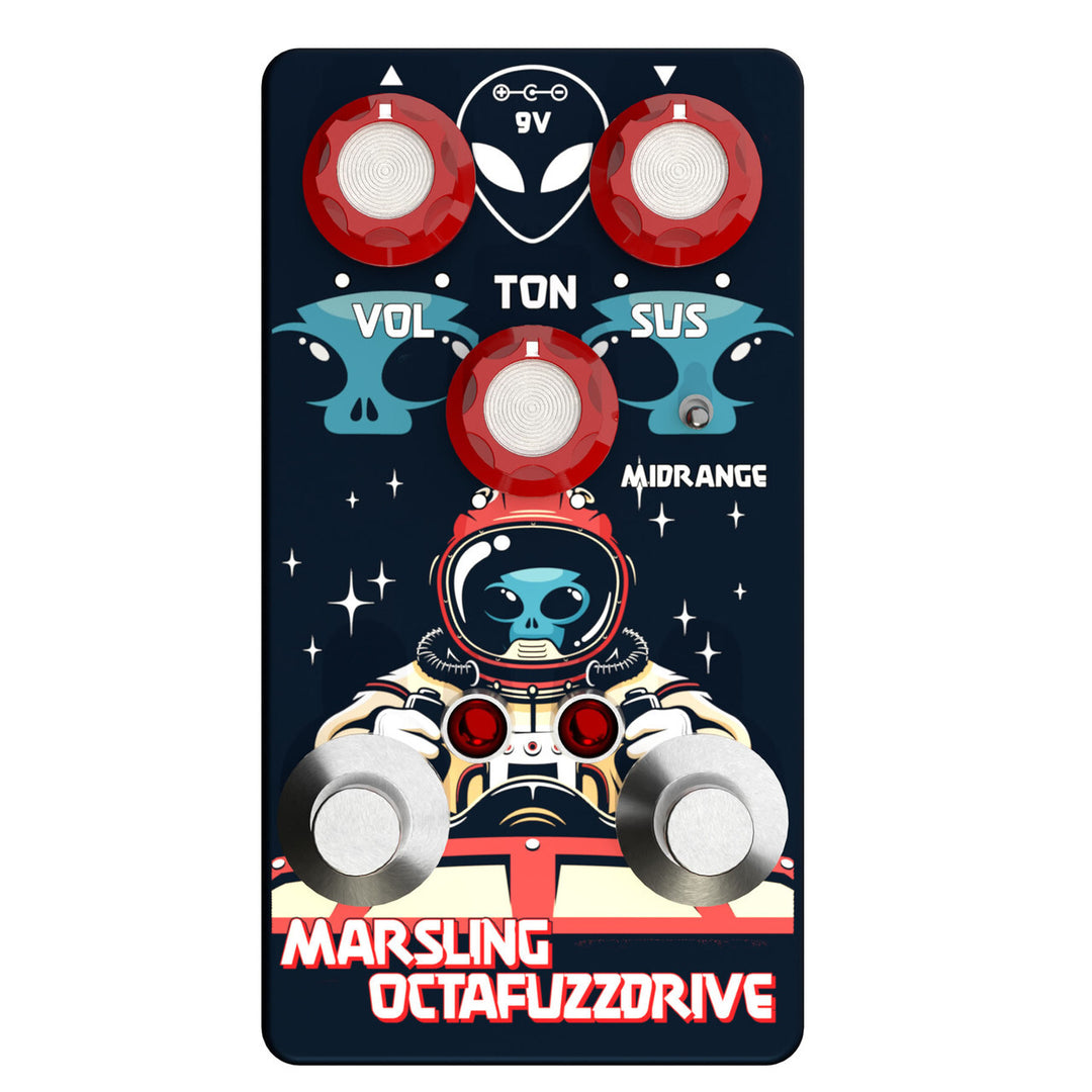Interstellar Audio Machines Marsling Octafuzzdrive Guitar Pedal