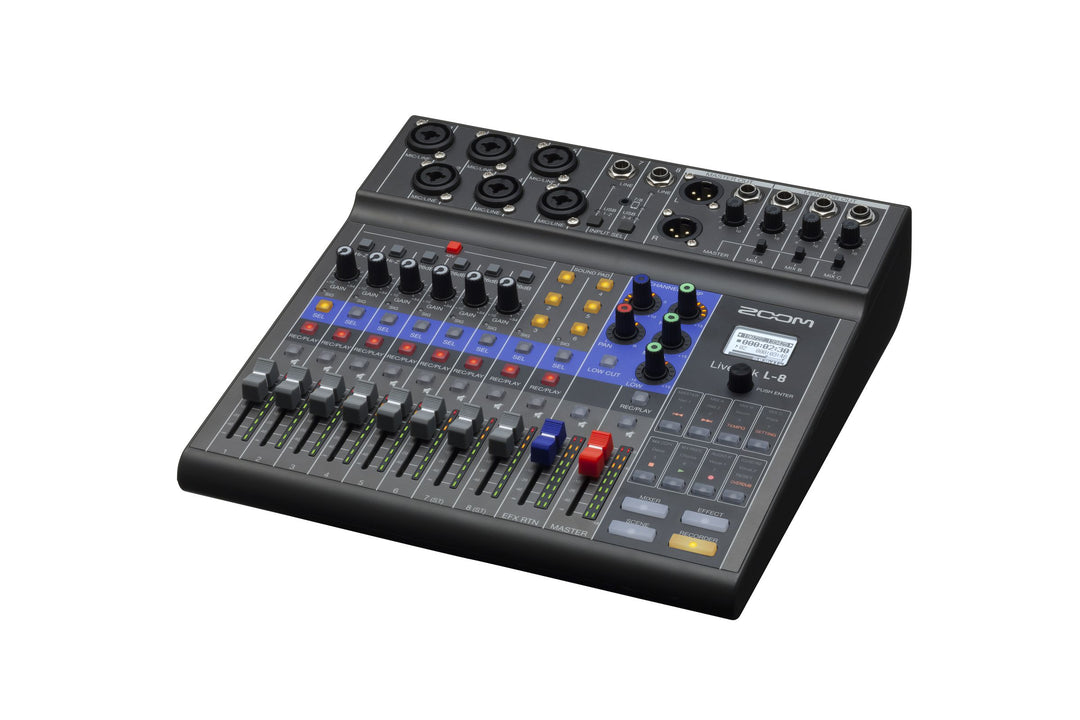 Zoom LiveTrack L-8 Multi-Track Recorder