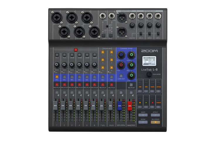 Zoom LiveTrack L-8 Multi-Track Recorder