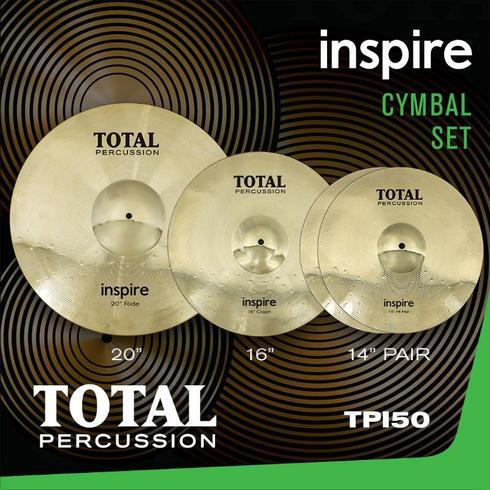 Total Percussion Inspire Series Cymbal Set