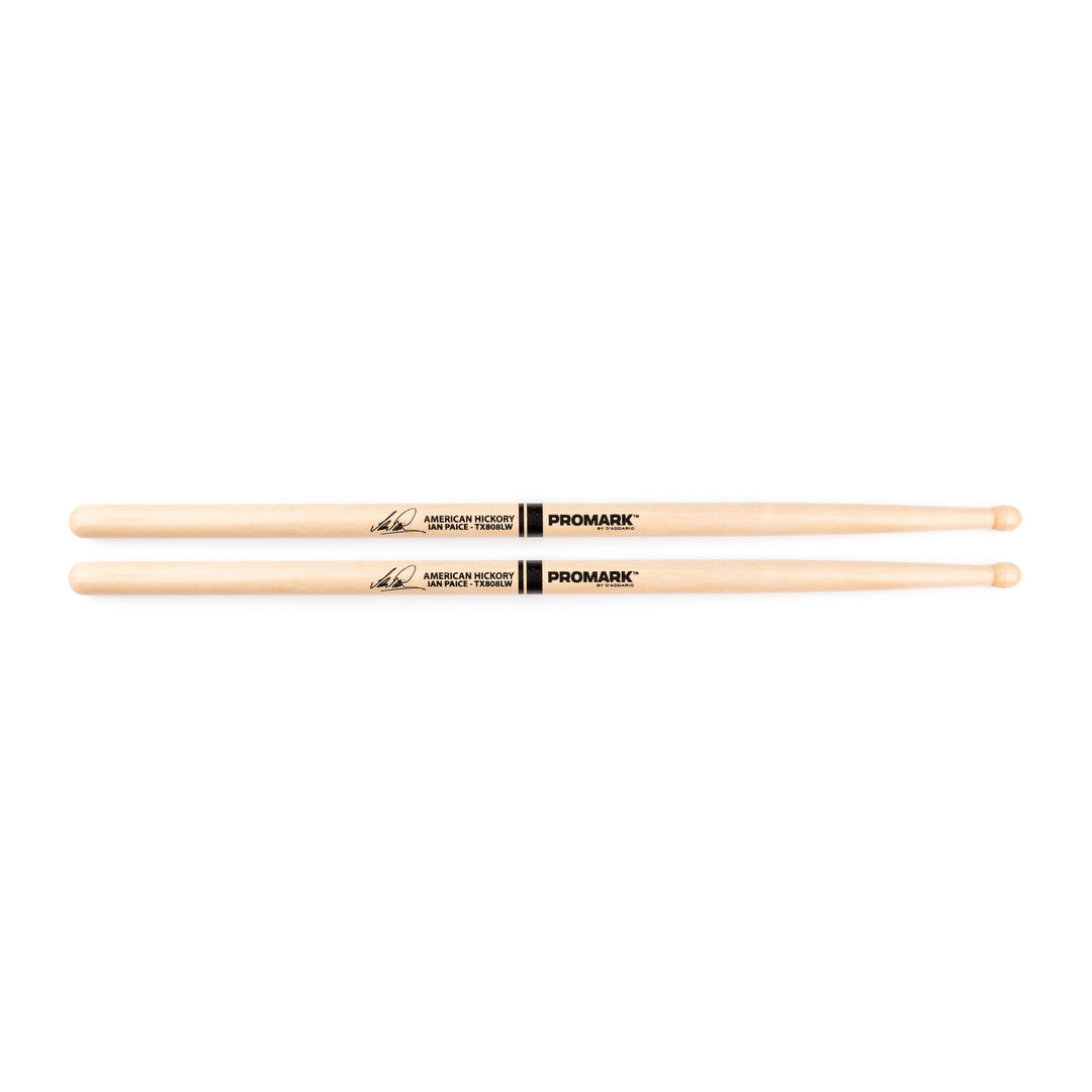 808L Wood Tip Drumsticks Ian Paice American Hick