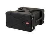Rack Case 4 Space Unit Black Abs Moulded Lightwe