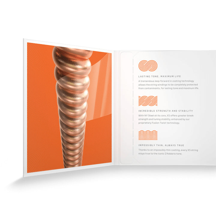 D'Addario XS Acoustic Guitar String Set 10-47