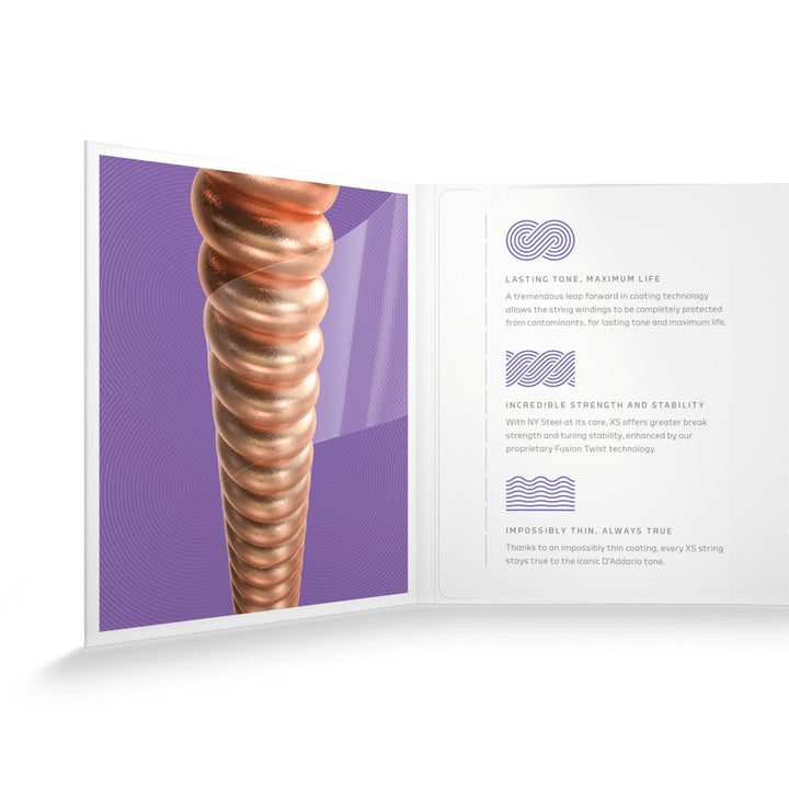 D'Addario XS Acoustic Guitar String Set 11-52