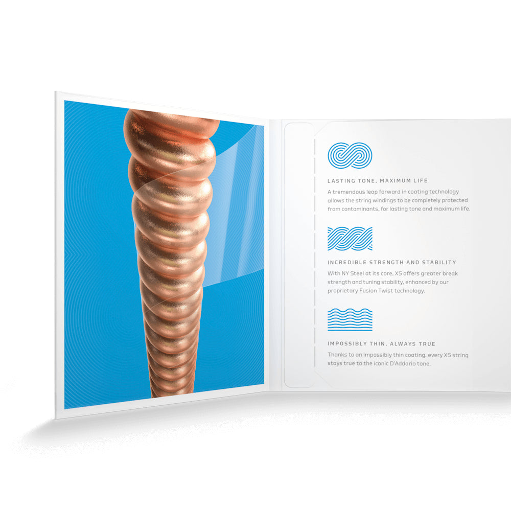 D'Addario XS Acoustic Guitar String Set 12-53