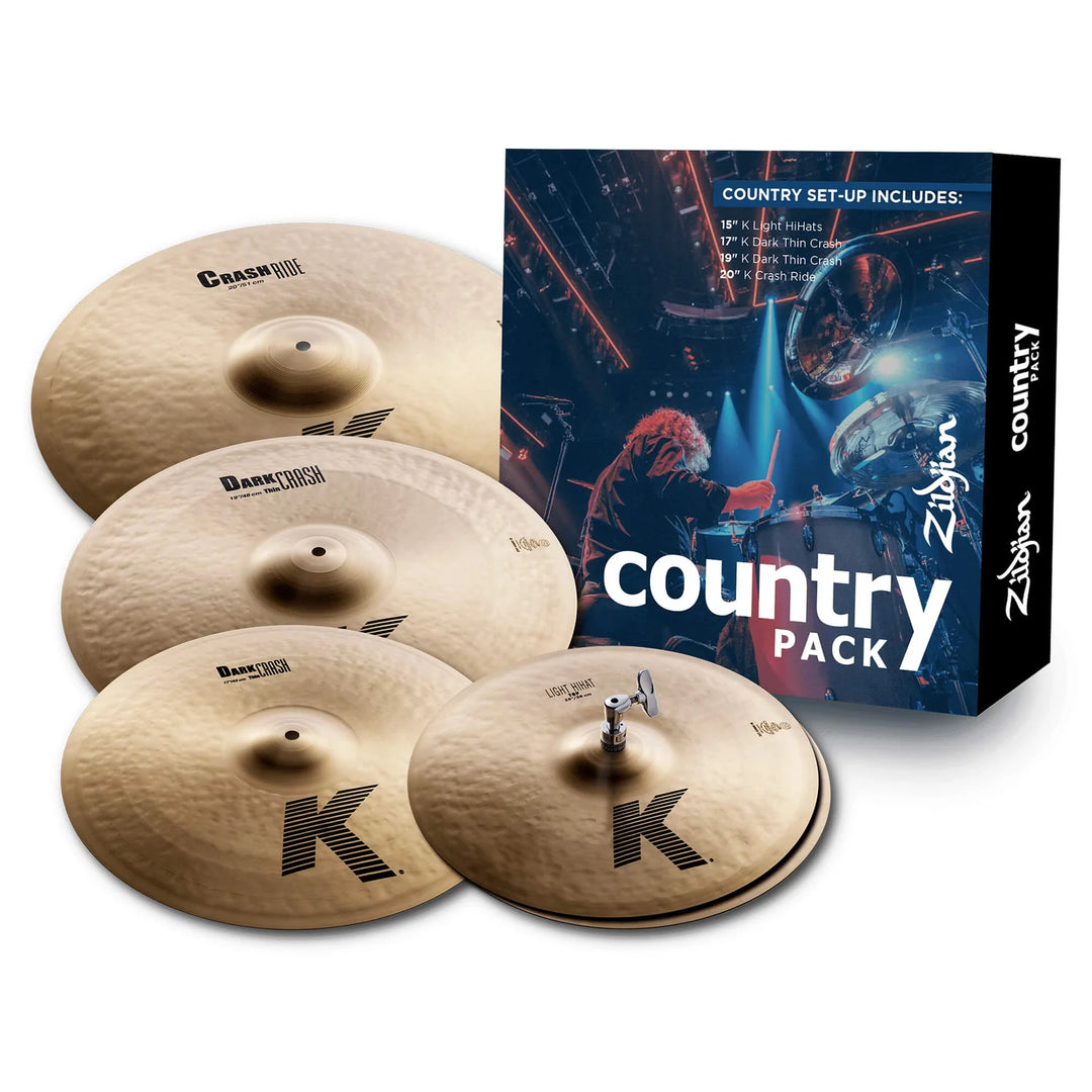Zildjian K Country Cymbal Set