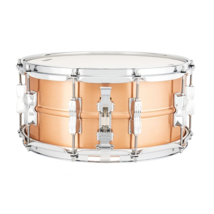 Ludwig Acro Copper LC654BM 14" x 6.5" Brushed Snare Drum