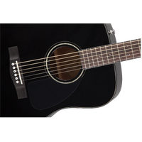 Fender CD-60 Acoustic Guitar Dreadnaught in Black