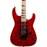 Jackson JS34Q Dinky Electric Guitar Transparent Red