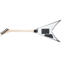 Jackson JS32 King V White with Black Bevels