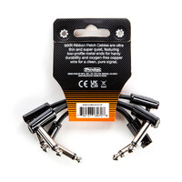 MXR Ribbon Patch cable 3" - 3 Pack