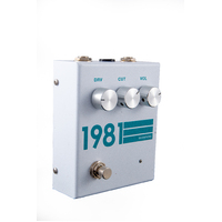 1981 Inventions Drive Pedal - White & Teal