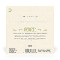 Set Uke Clear Nylon Soprano