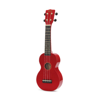 Mahalo Rainbow Series Soprano Ukulele Red