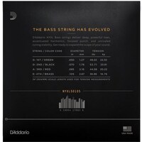 D'Addario NYXL50105 Bass Guitar String Set