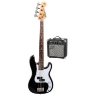 Essex 3/4 Electric Bass & Amp Pack in Black