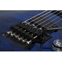 Schecter Omen Elite 6 See Through Blue Burst