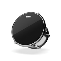 10 Inch Tom Tom Head Black Chrome Clr Batter Tt1