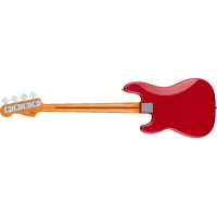 Squier 40Th Anniversary Precision Bass Vintage Edition Satin Dakota Red W/ Gold Anodized Pickguard