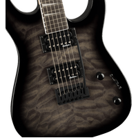 Jackson JS Series Dinky JS20 Electric Guitar Transparent Black Burst