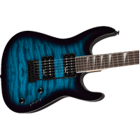 Jackson JS Series Dinky JS20 Electric Guitar Transparent Blue Burst