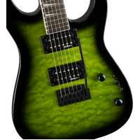 Jackson JS Series Dinky JS20 Electric Guitar Transparent Green Burst