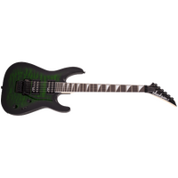 JS Series Dinky® Arch Top JS32Q DKA, Amaranth Fingerboard, Transparent Green Burst