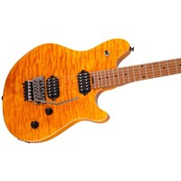 EVH Wolfgang WG STD Quilted Maple Trans Amber Electric Guitar