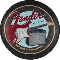Fender® Guitars & Amps Pick Pouch Barstool, Black