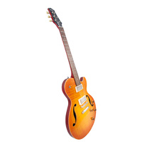 Robin Savoy Thinline Archtop Electric Guitar Highly Flamed Maple Top